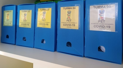 Atividades escolares em época de pandemia  
